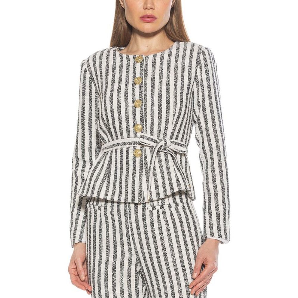 Alexia Admor Womens  Arjun Jacket, Navy
